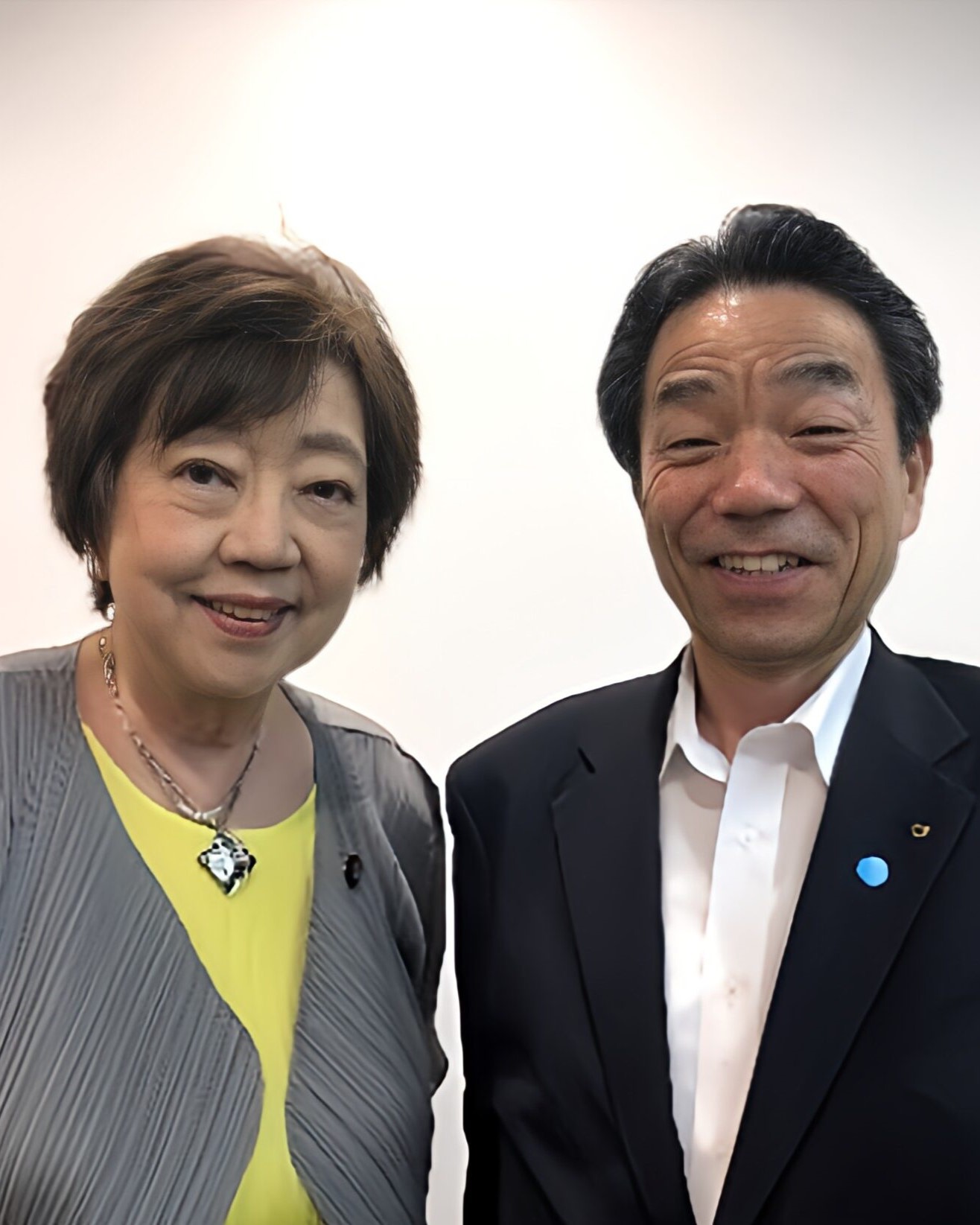 太田房江氏と田口さだお氏のツーショット